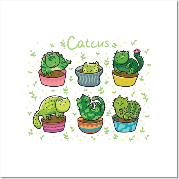 Catcus_2 Wall Art by PenguinHouse